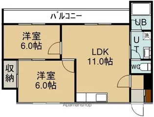 チェリーコートⅡ【3階】の間取り